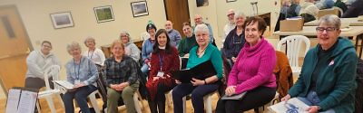 Summit Street Singers Rehearse